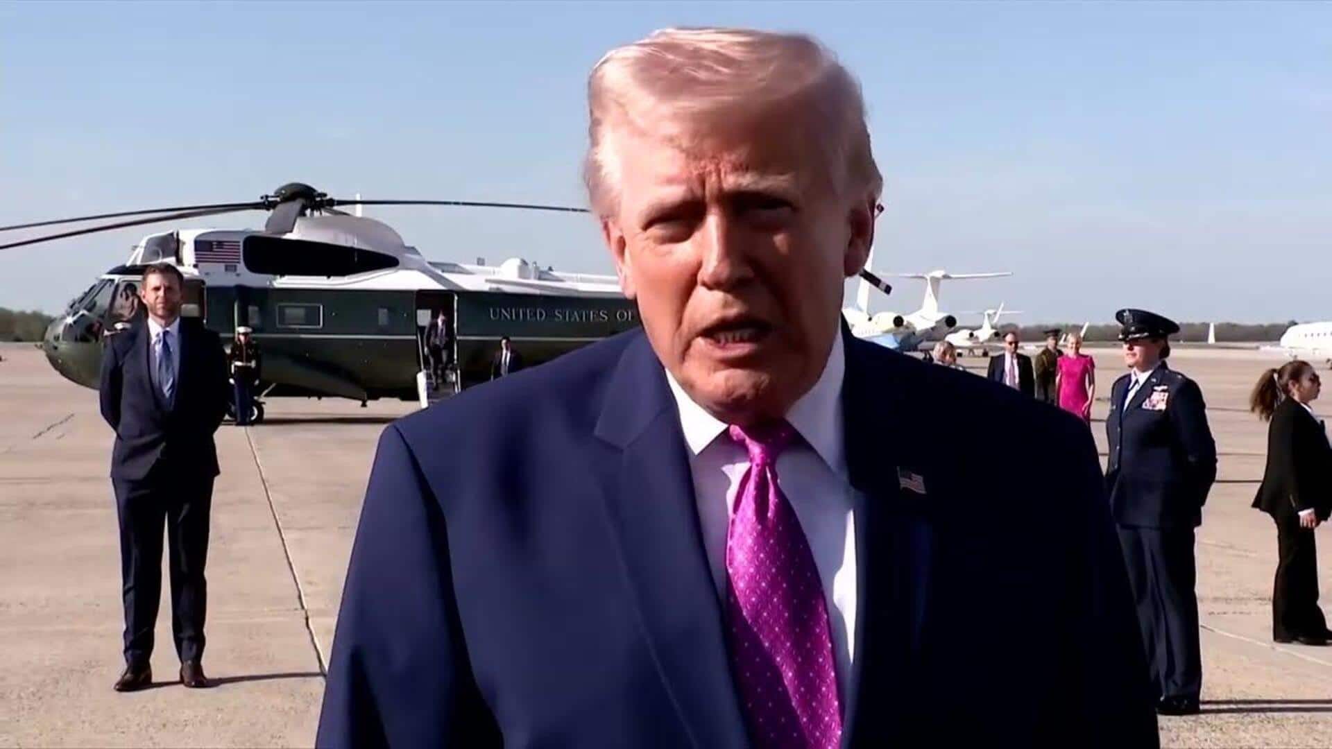 'No backup plan': Trump warns, as talks set to begin