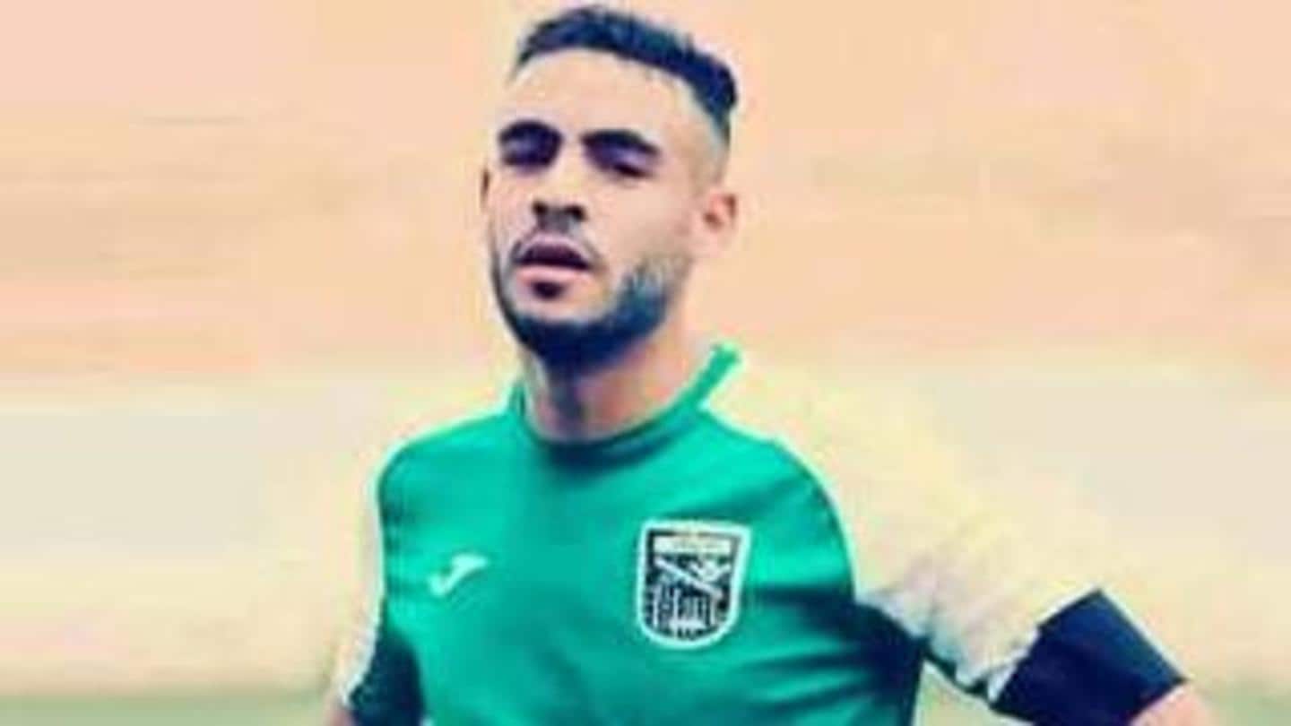 Footballer Sofiane Lokar dies on field due to heart attack