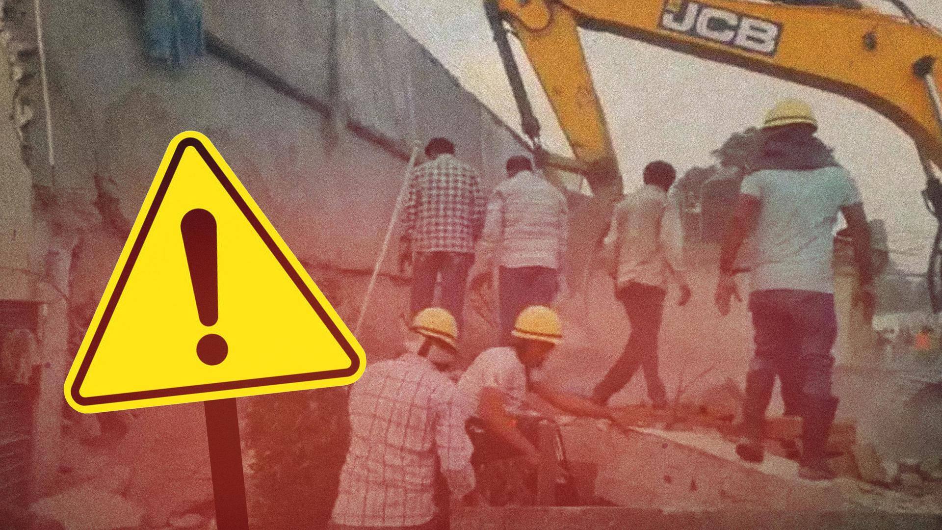 Haryana: 4 workers killed as three-story rice mill collapses