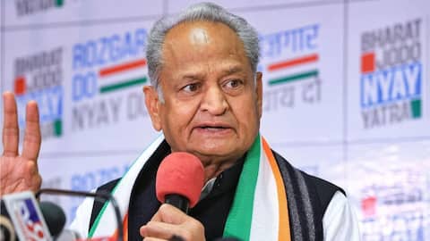 Row erupts after Gehlot's 'Indira Gandhi would've banned BJP' remark