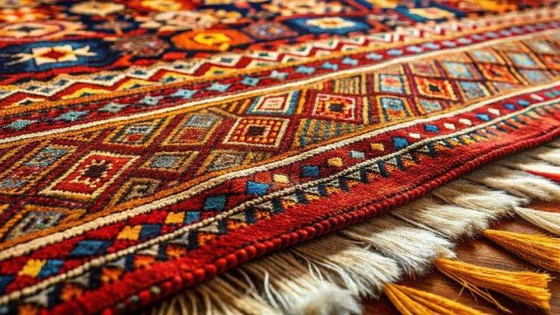 How to use geometric patterns in home decor 