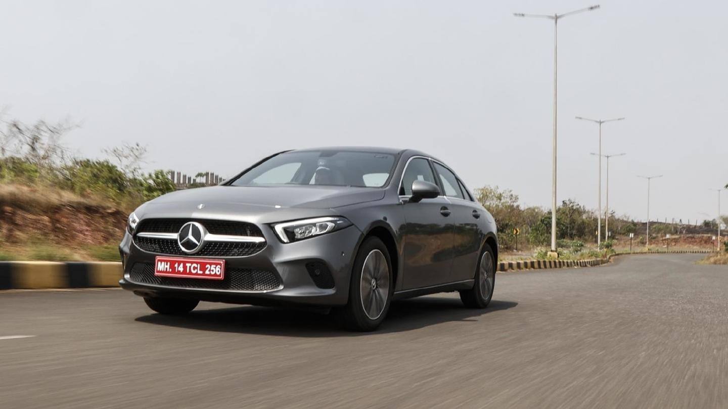 Mercedes-Benz A-Class Limousine launched in India at Rs. 40 lakh