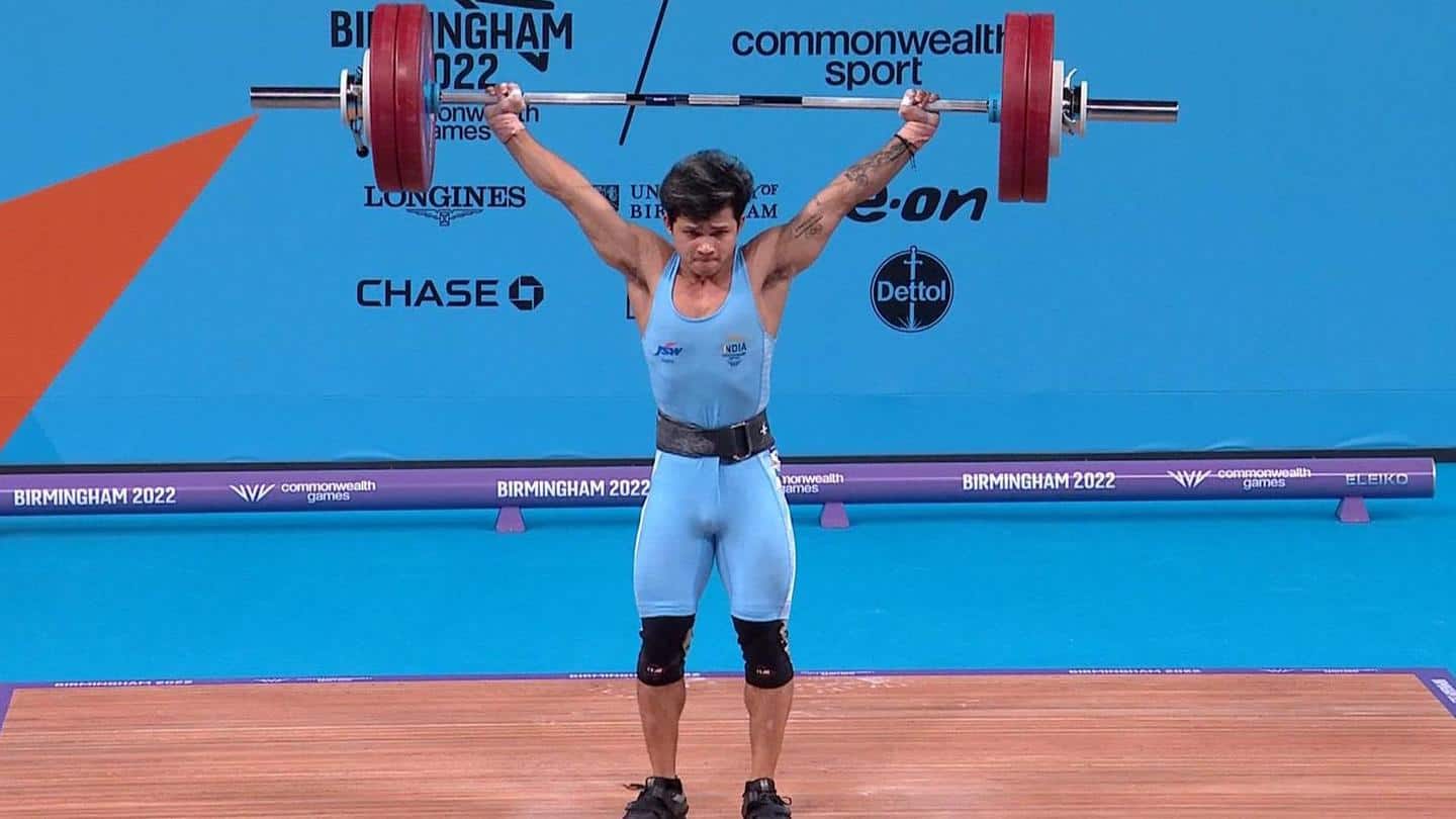 Commonwealth Games: Indian weightlifter Lalrinnunga Jeremy wins gold medal