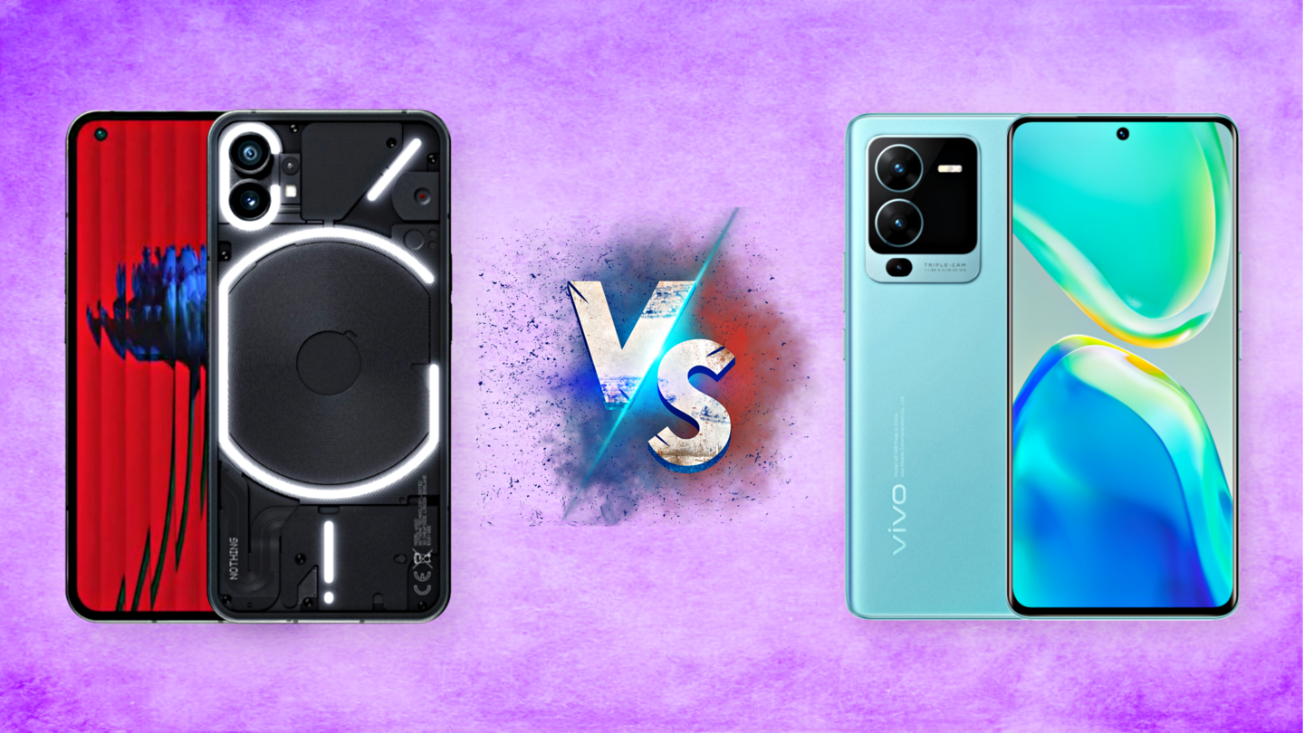 Nothing Phone (1) v/s Vivo V25 Pro: Which is better?