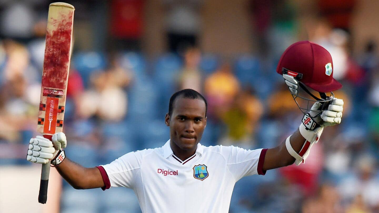 WI's Kraigg Brathwaite slams 12th Test hundred: Key stats