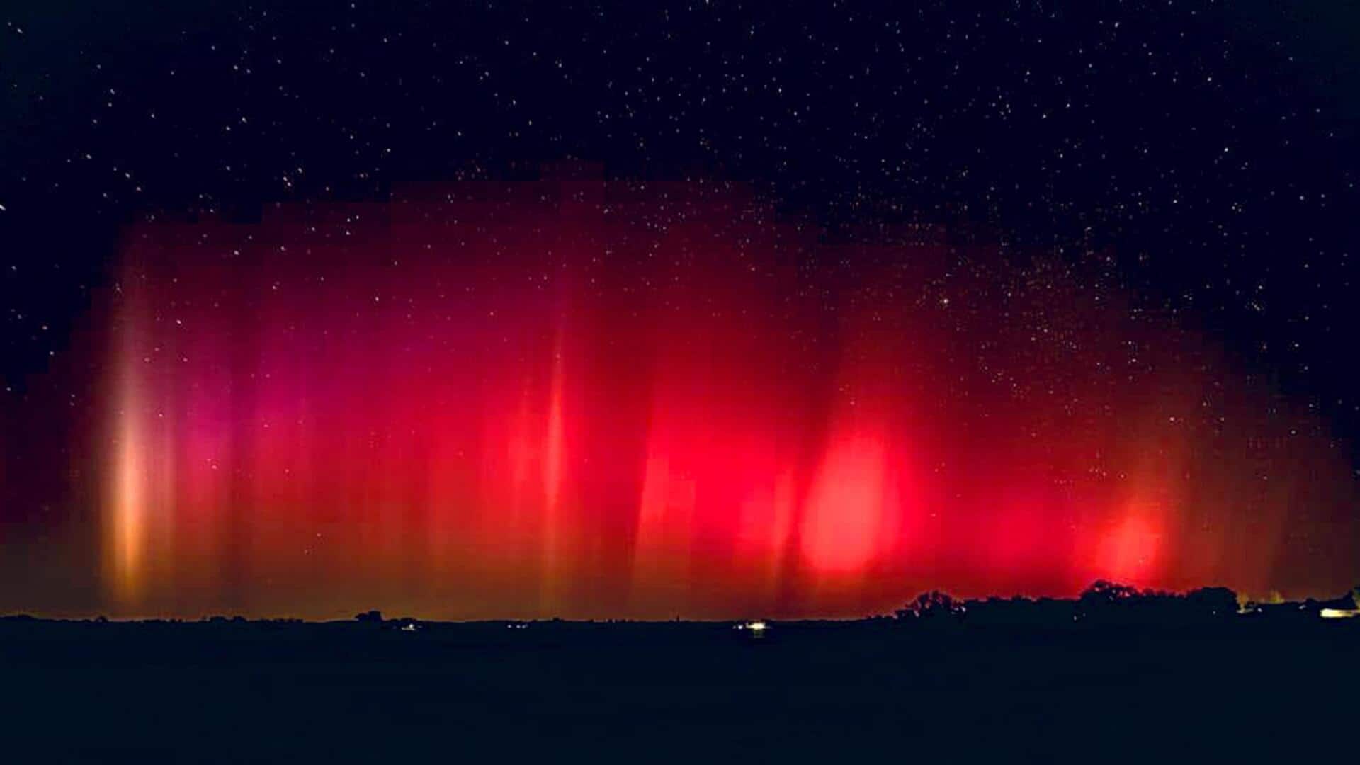 Bulgaria experiences first aurora, sky turns red (not green)