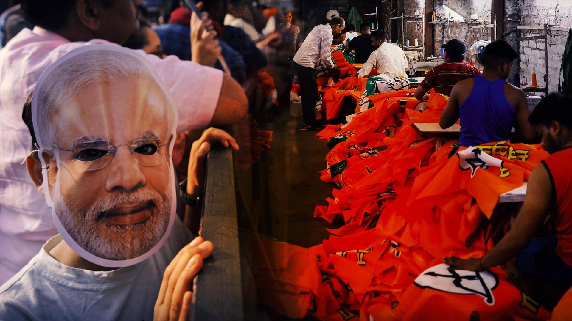 Surge in political merchandise business ahead of Lok Sabha elections