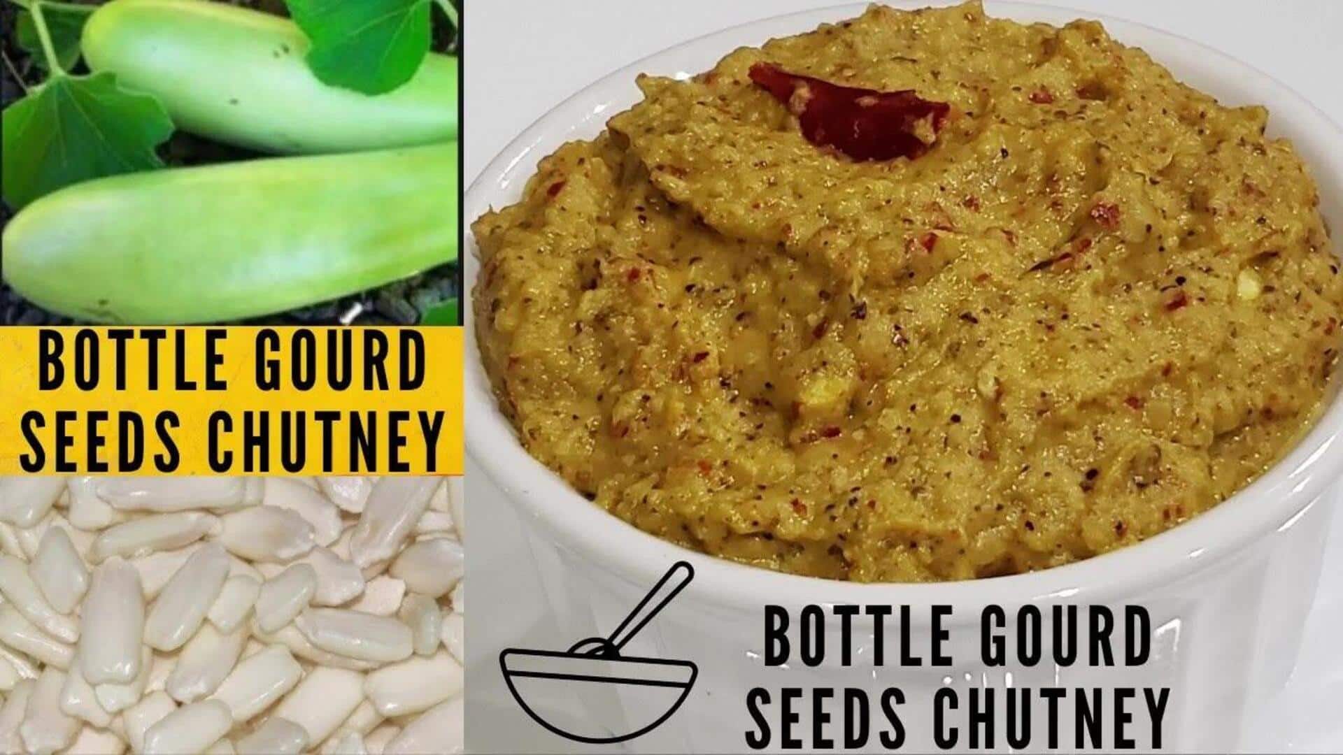 Try these tasty recipes using bottle gourd seeds