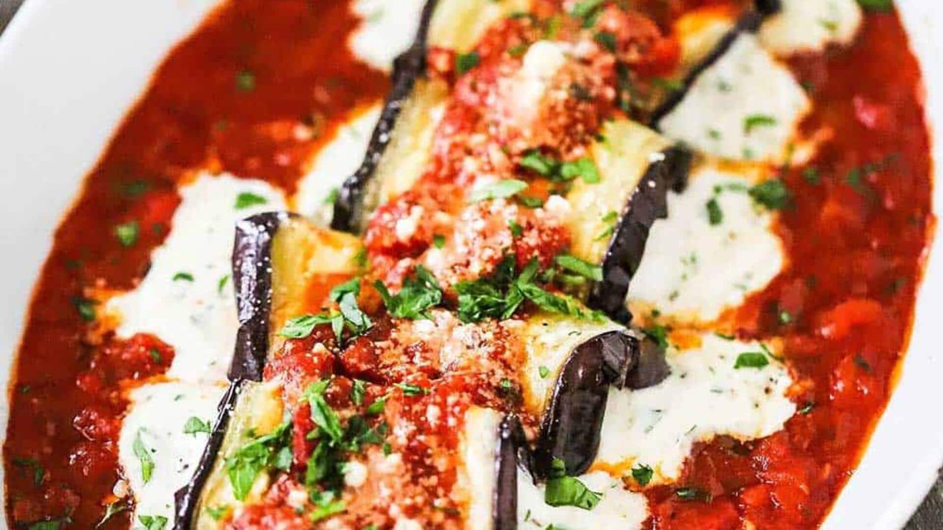 Fancy a Mediterranean meal? Try these eggplant-ricotta dishes