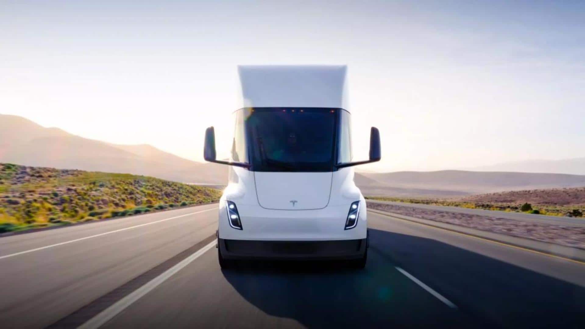 After 3-years of wait, Tesla delivers first Semi electric truck