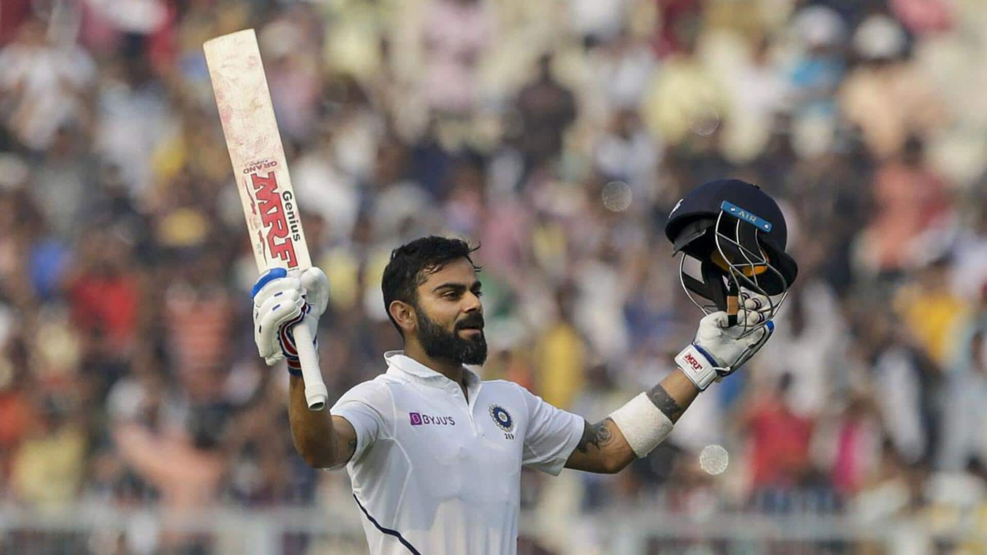 Virat Kohli: India's only centurion in Day/Night Tests