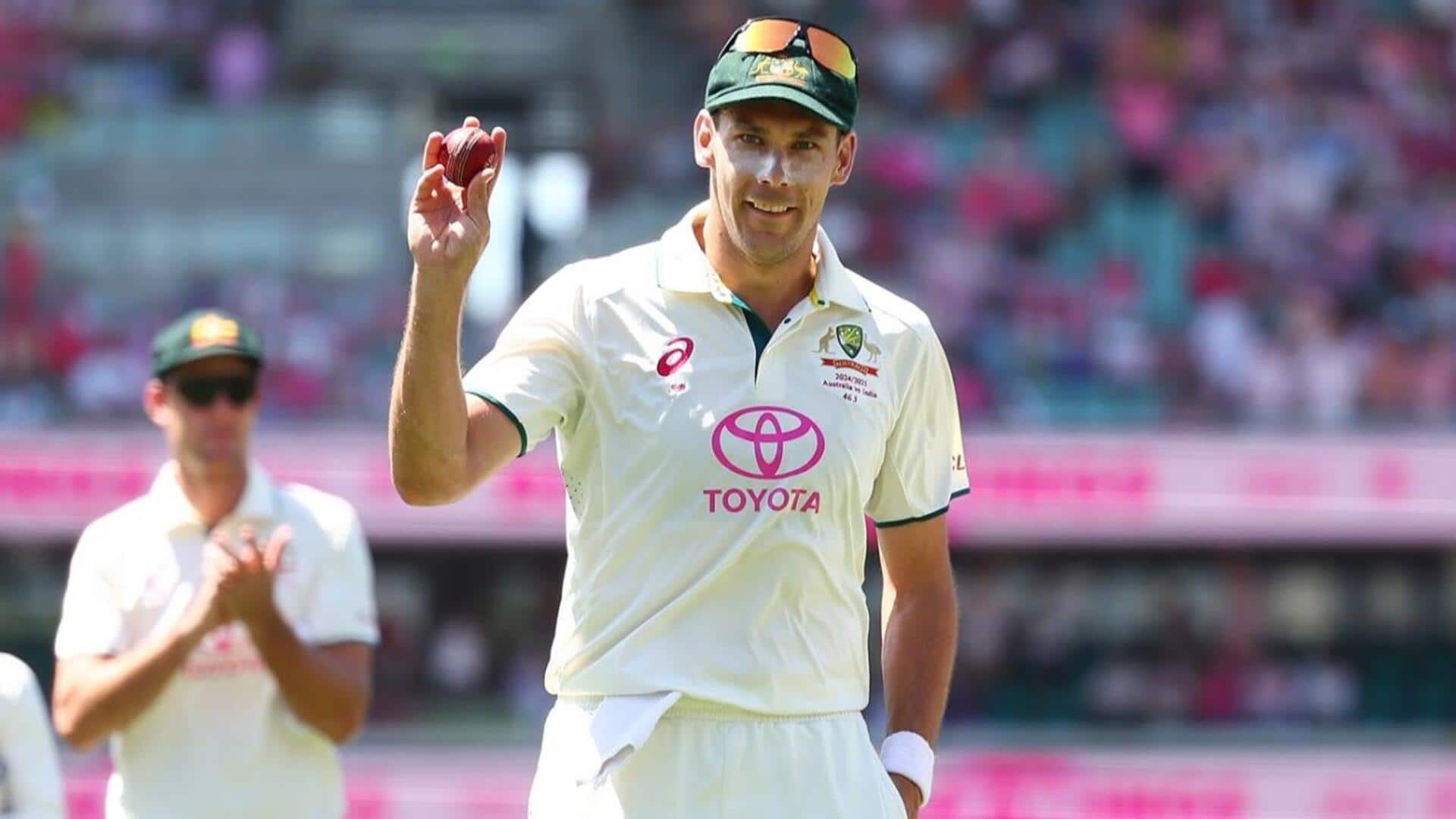 Scott Boland averages under 14 in Tests Down Under: Stats 