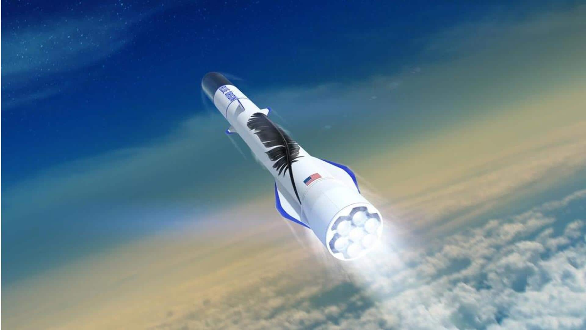 Blue Origin's biggest rocket fires up for maiden launch