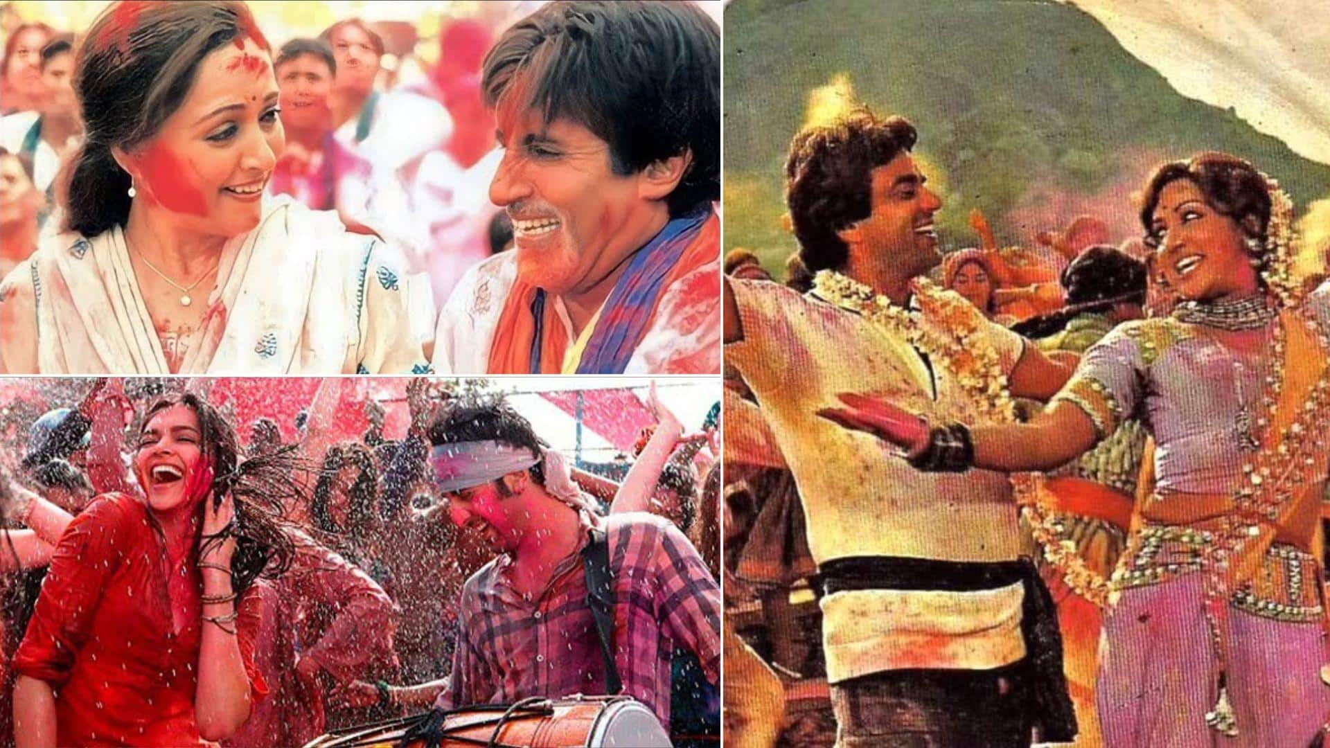 'Rang Barse,' 'Balam Pichkari': Holi songs that strengthen films' narrative