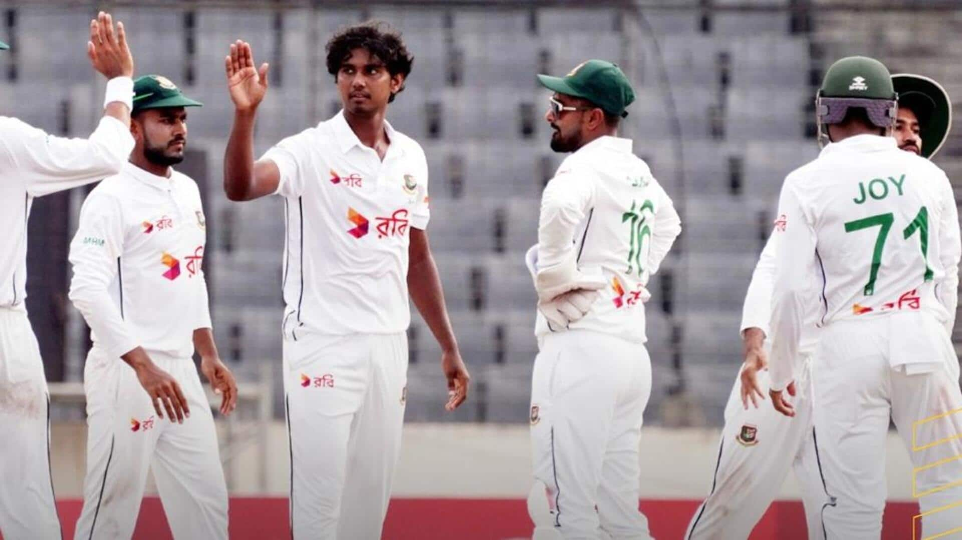 Dhaka Test, Day 2: Bangladesh reduce first-innings deficit against SA