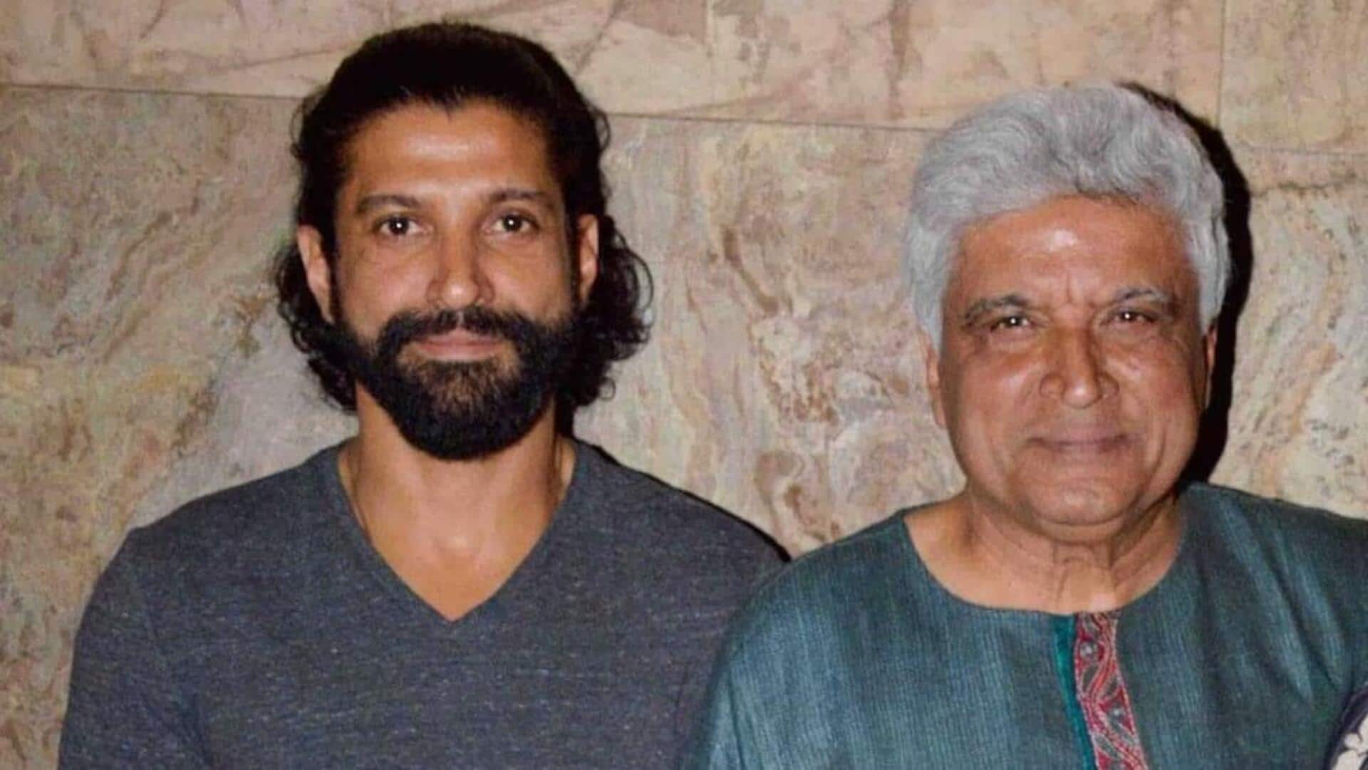 Farhan reveals father Javed was 'teary' after watching '120 Bahadur'