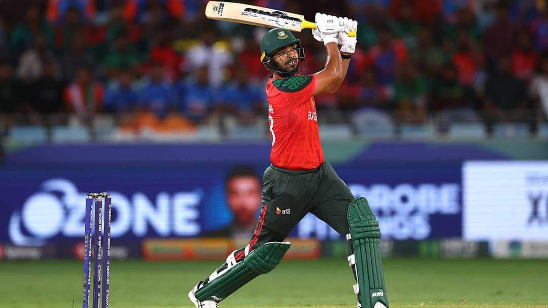 BCB appoints Saif Hassan as Bangladesh's T20I vice-captain: Details here 