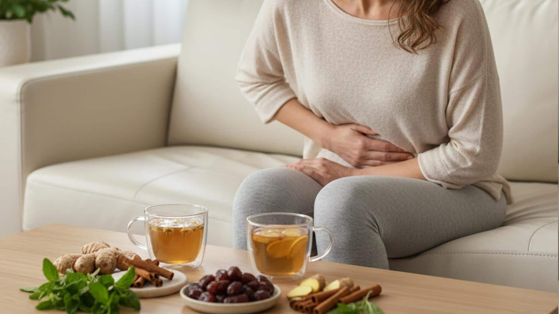 Menstrual cramps? Try ginger tea 