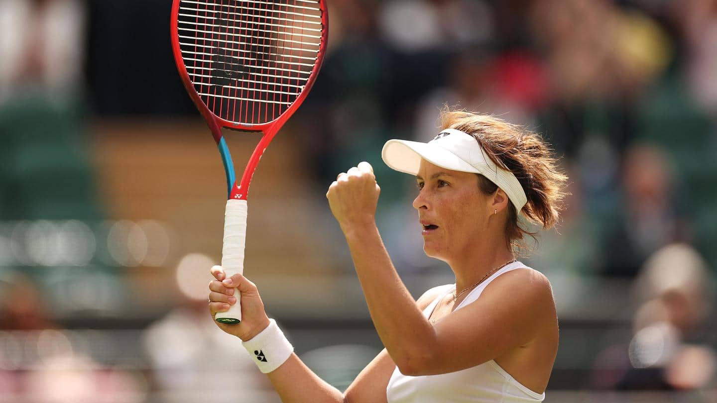 2022 Wimbledon: Tatjana Maria beats Niemeier, reaches maiden major semi-final