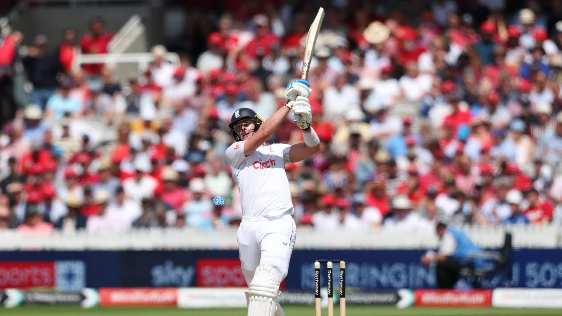 England's Jamie Smith hits 70 on Test debut: Key stats