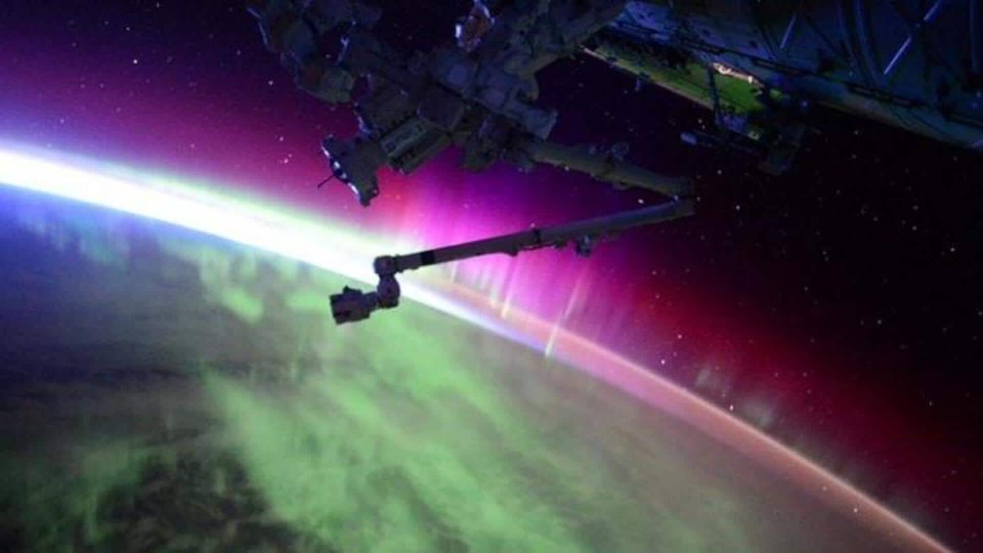 Watch: This is how Northern Lights look from space