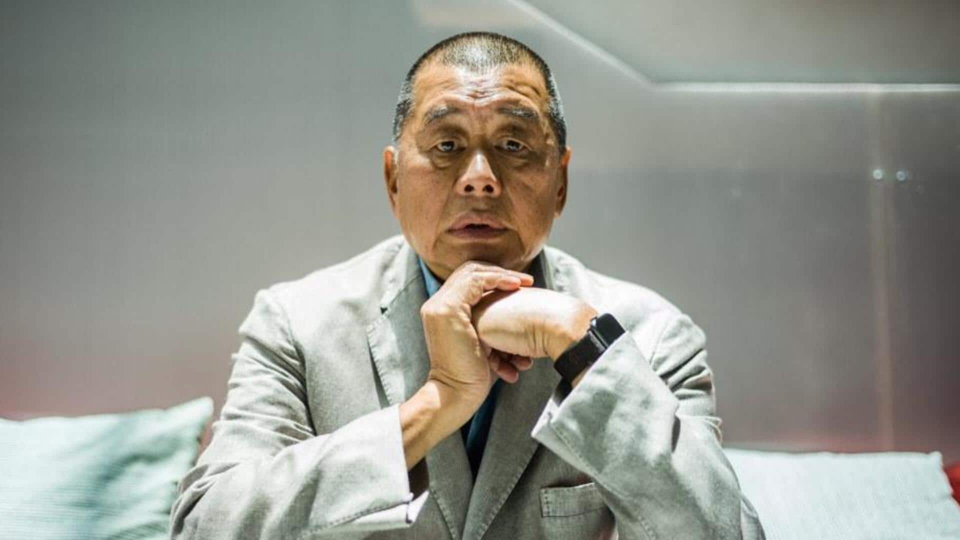 China-critic Hong Kong media mogul Jimmy Lai sentenced to 20yrs 