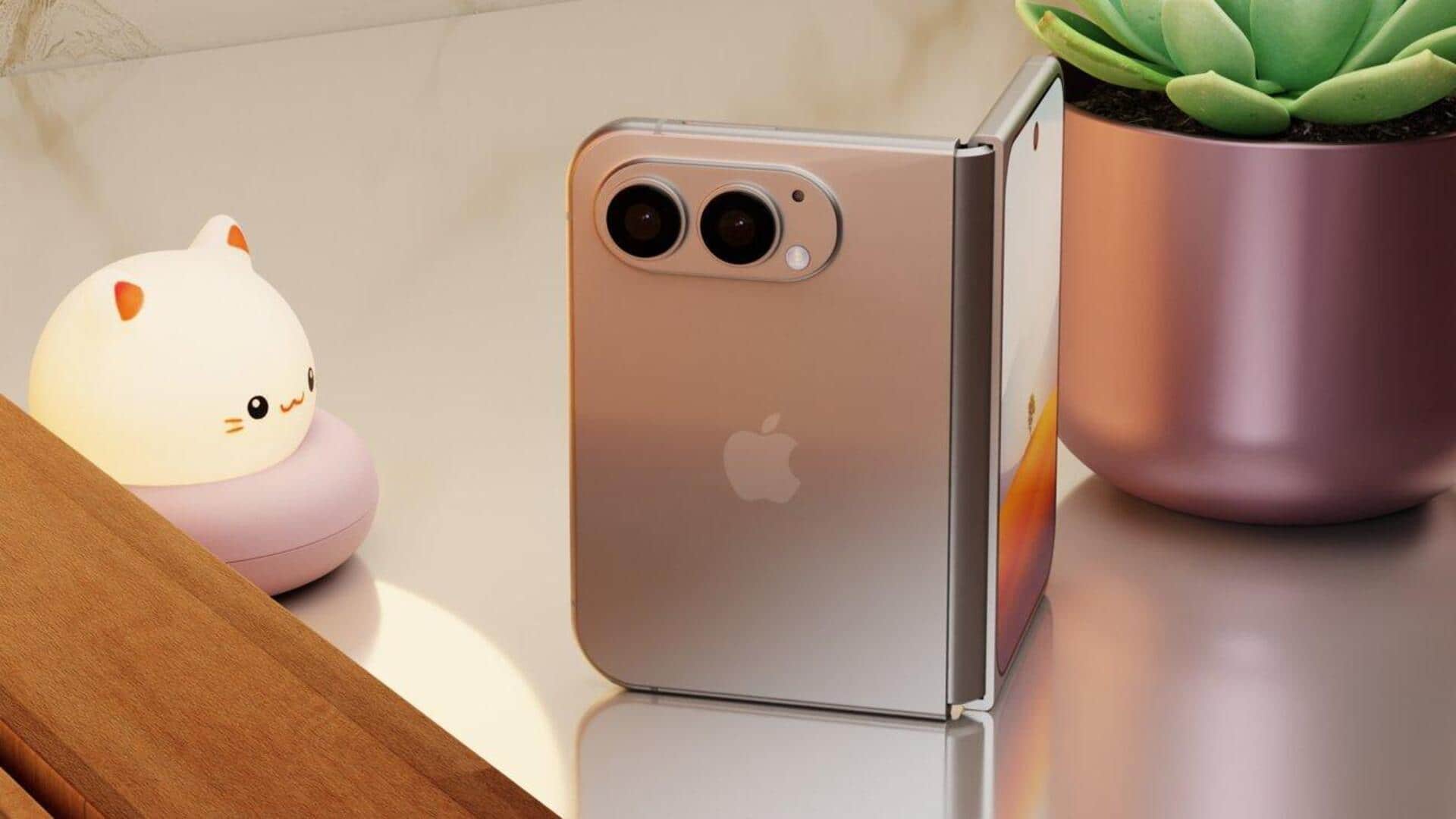 Apple's foldable iPhone revealed in new comparison video