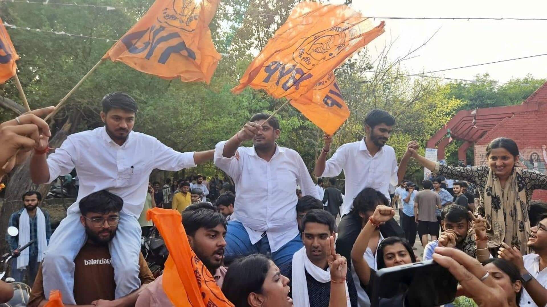 ABVP members, police clash near Jharkhand CM's residence; 8-10 detained 