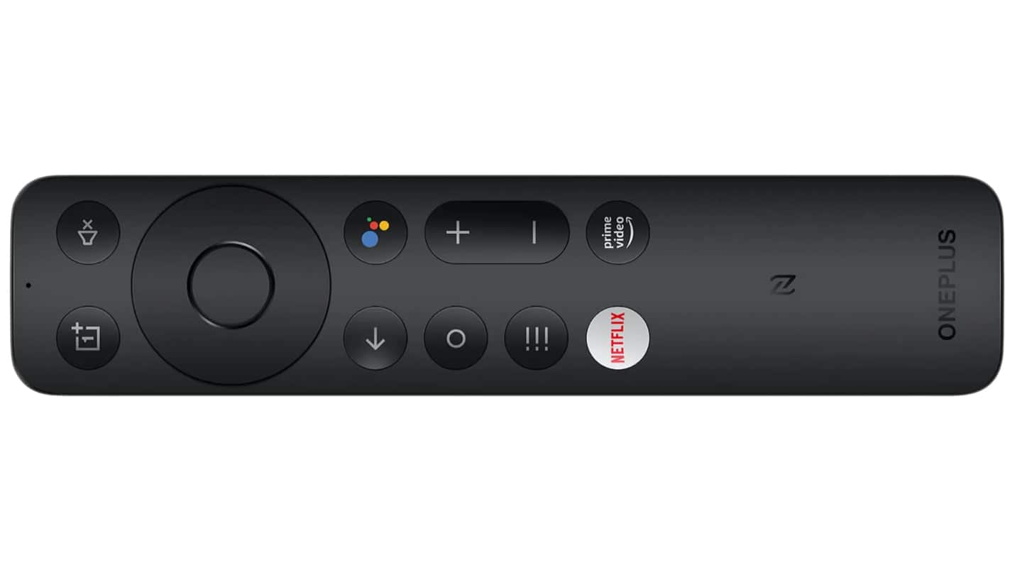 The NFC-enabled remote control will have dedicated OTT hotkeys The NFC-enabled remote control will have dedicated OTT hotkeys