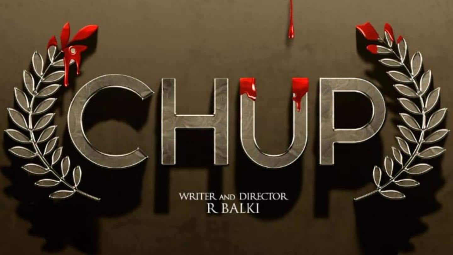 Dulquer Salmaan-led R Balki's next titled 'Chup'