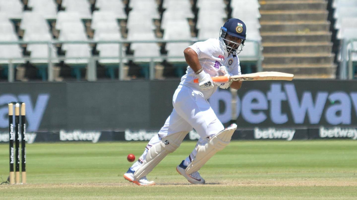 Pant slams his eighth Test fifty Pant slams his eighth Test fifty