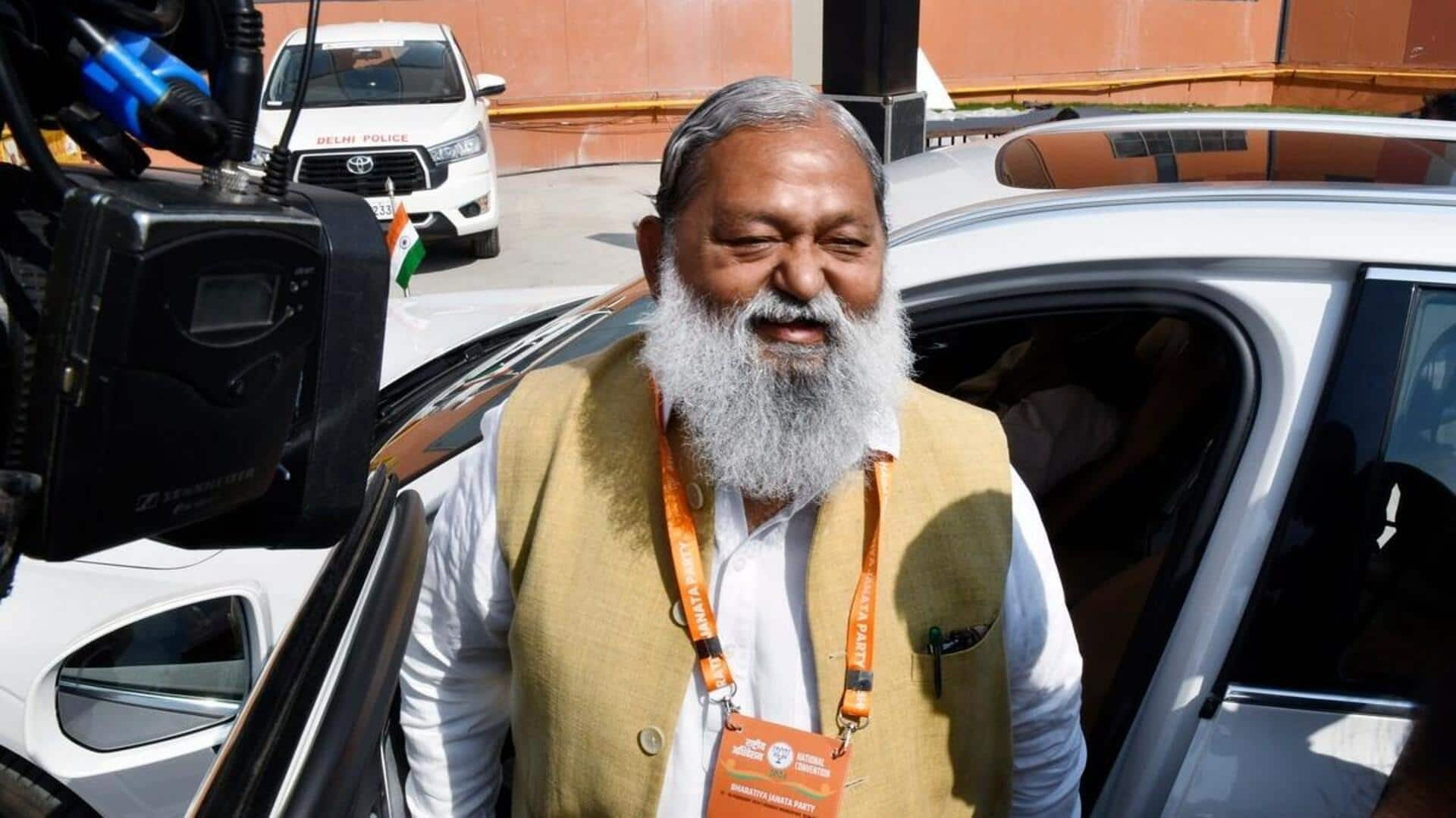 After criticism for Haryana poll postponement request, Anil Vij's clarification