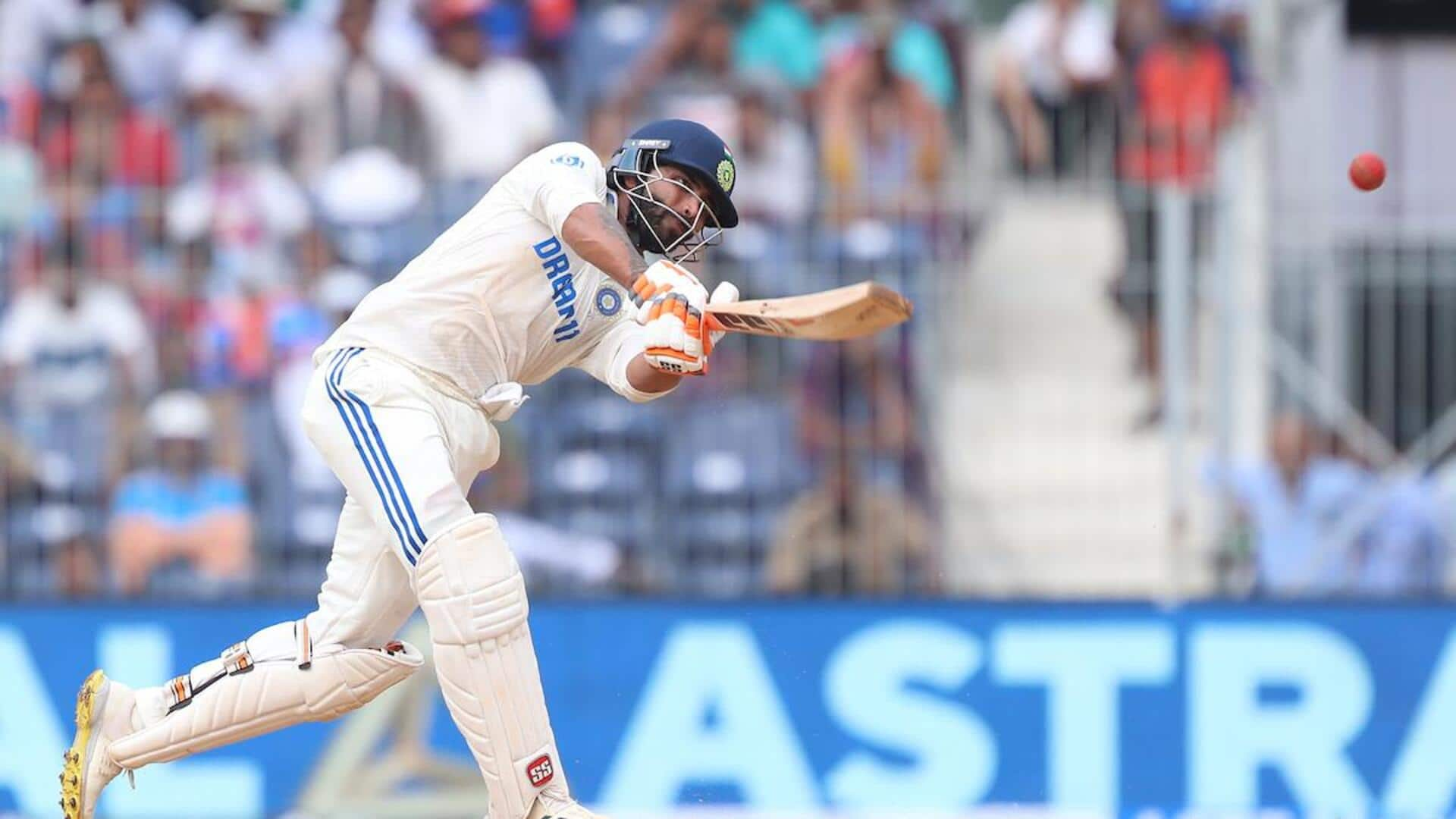 Ravindra Jadeja misses out on his fifth Test hundred: Stats