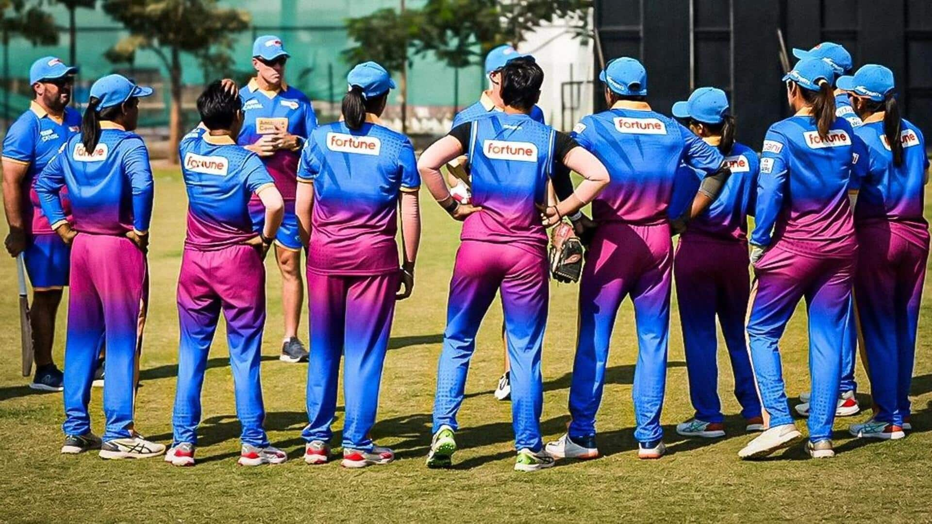 Gujarat Giants reveal official jersey for Women's Premier League 2025