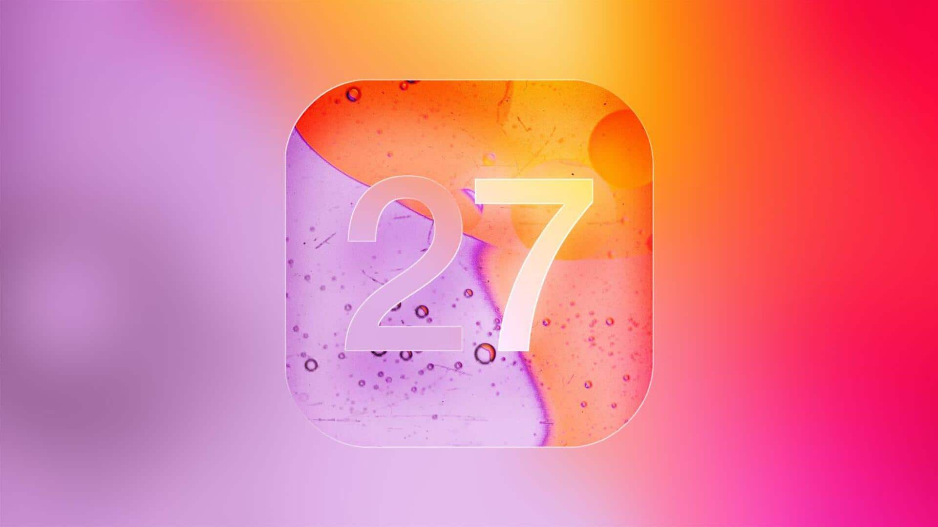 No major overhaul? iOS 27 to focus on Siri, improvements 