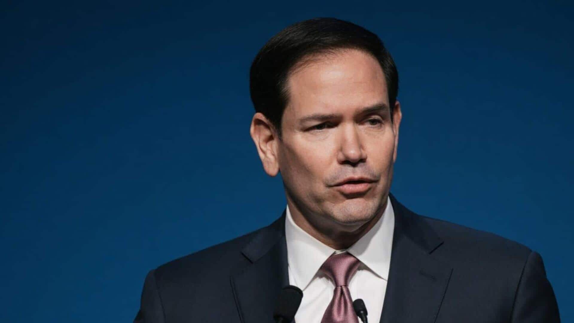 Marco Rubio responds to Trump's 'hellhole' comment against India