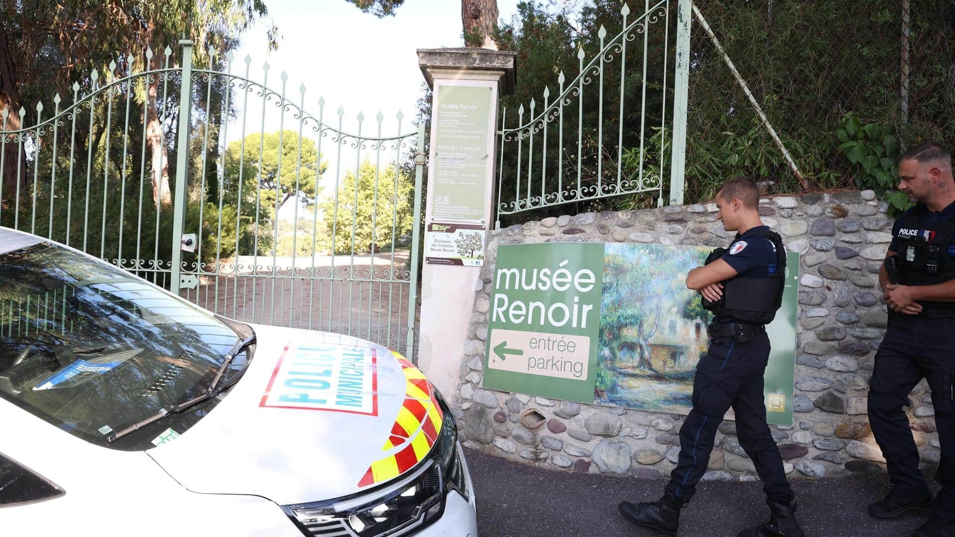 France: Artworks worth €9m stolen in Renoir Museum heist