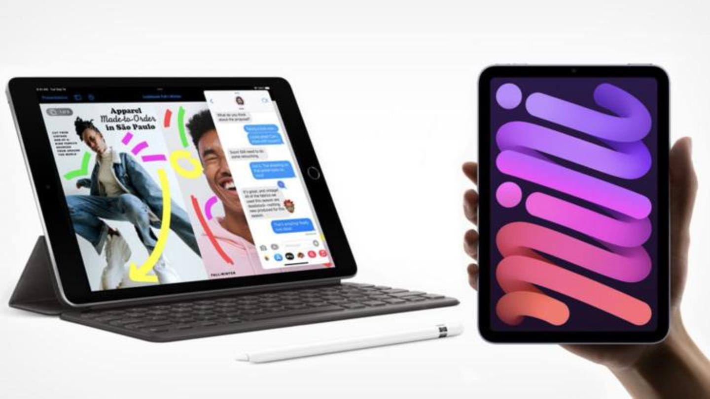 Apple introduces updated iPad and iPad mini models