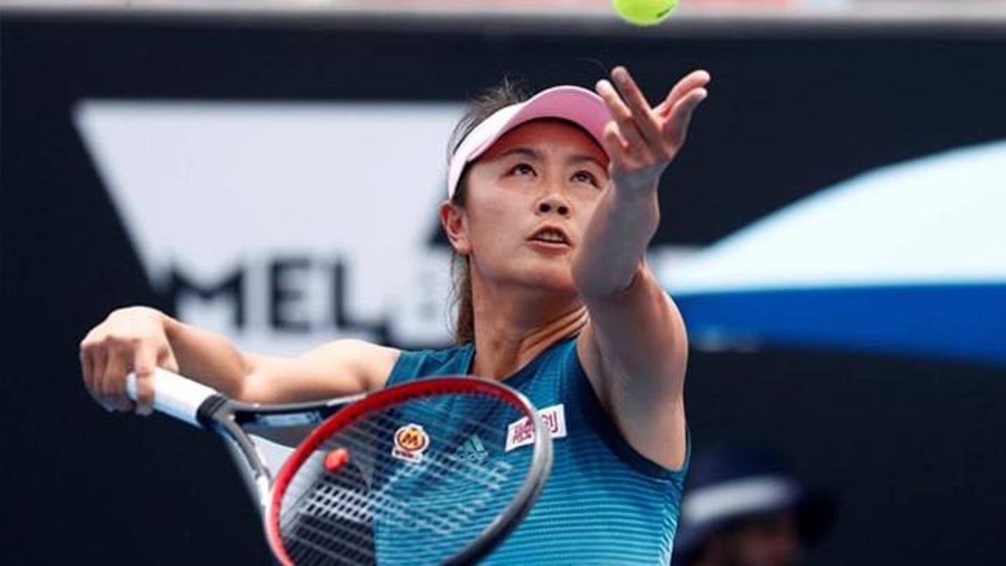 Peng Shuai is a two-time Grand Slam champion Peng Shuai is a two-time Grand Slam champion