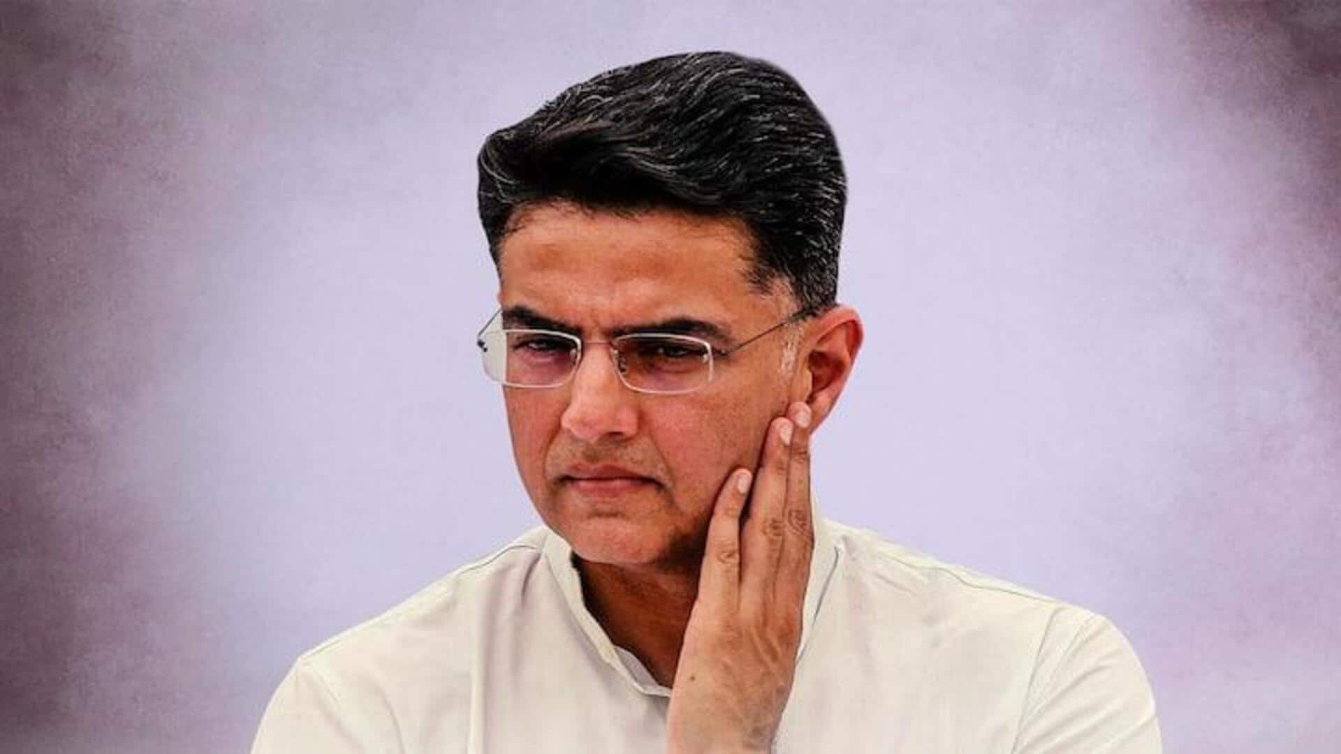 Sachin Pilot comes out in support of Gehlot's son