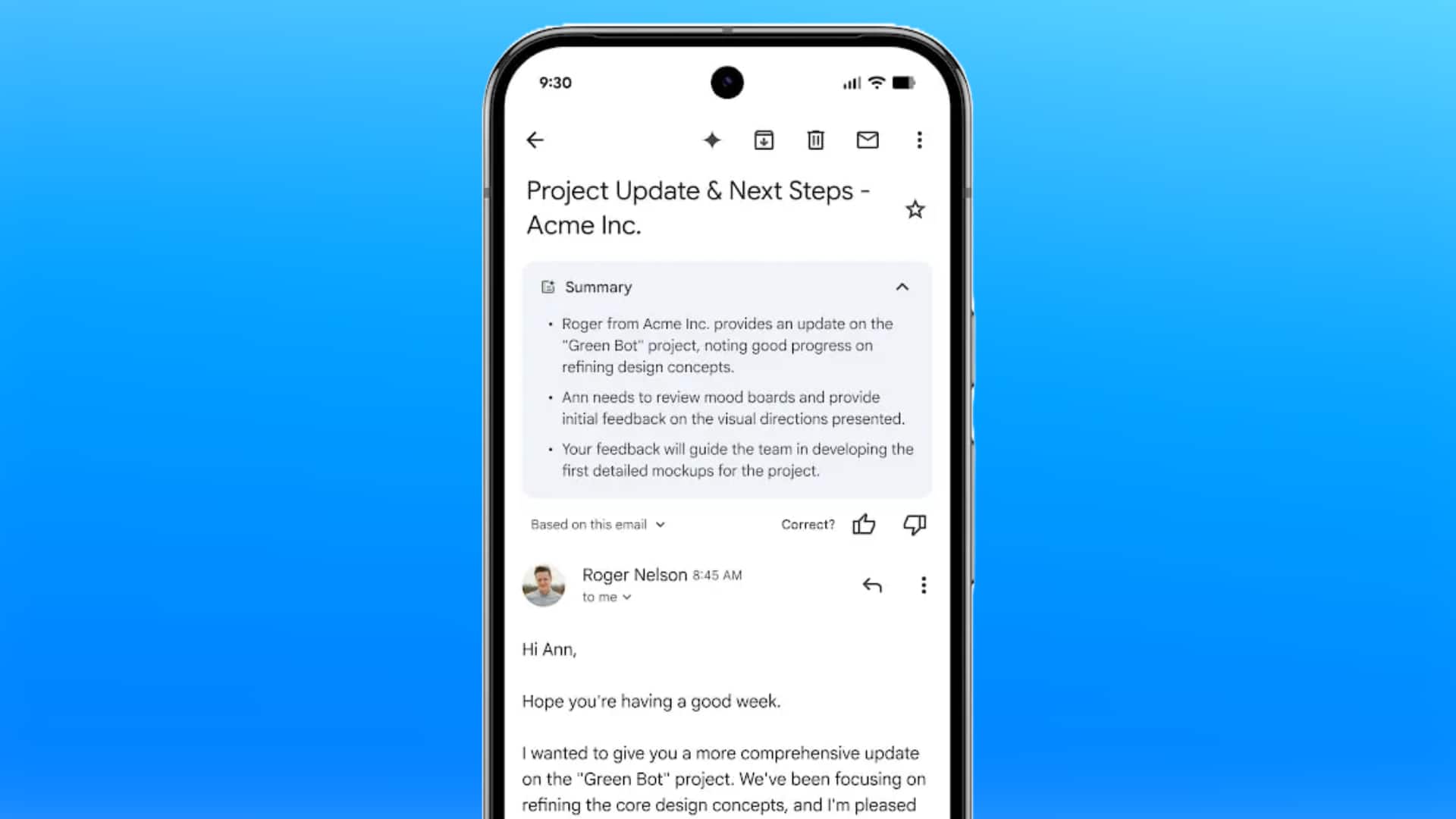 Gmail now auto-generates AI summaries for long email threads Gmail now auto-generates AI summaries for long email threads