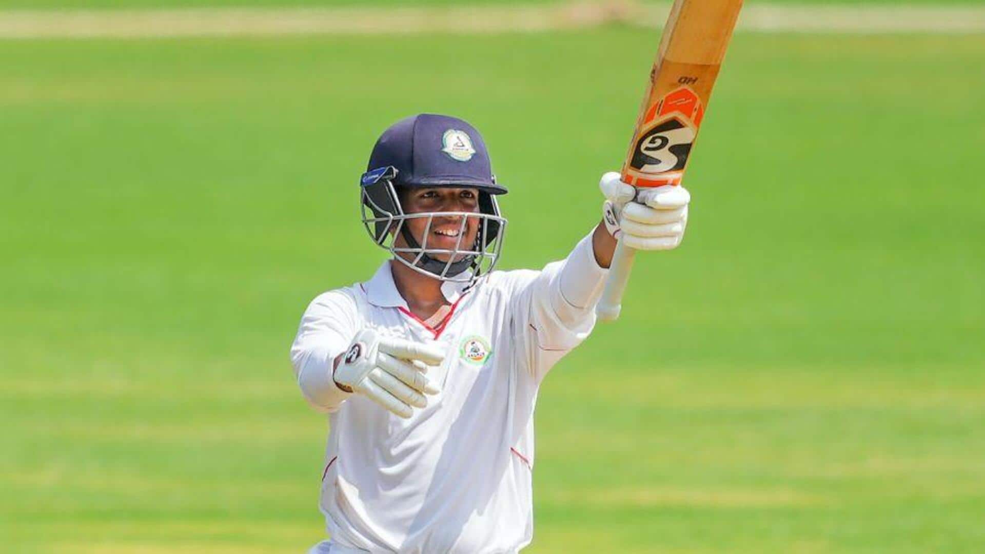 Unofficial Test: Harsh Dubey completes 1,000 FC runs with half-century