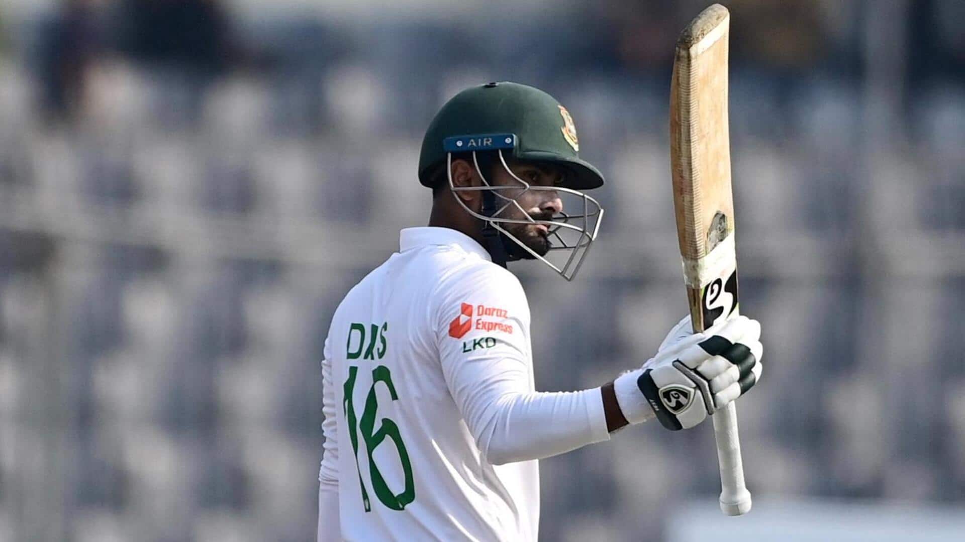 AUS vs BAN: Litton Das records his 3rd duck (Tests)