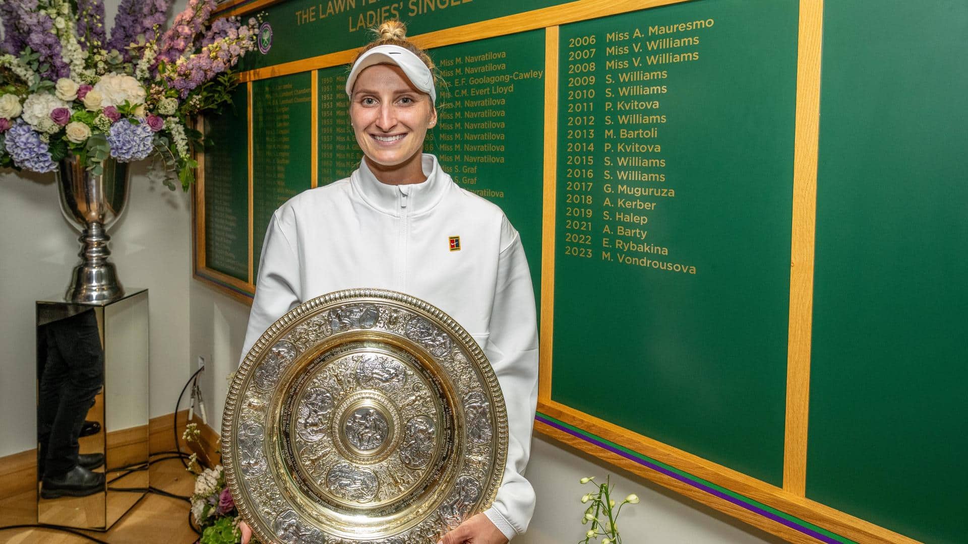 Marketa Vondrousova wins 2023 Wimbledon: Decoding her career achievements
