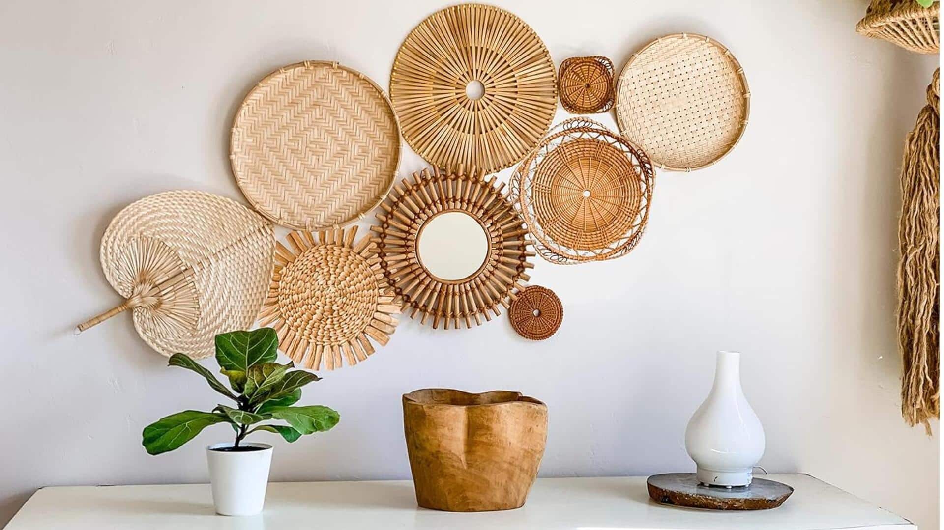 How to transform old baskets into stunning wall art