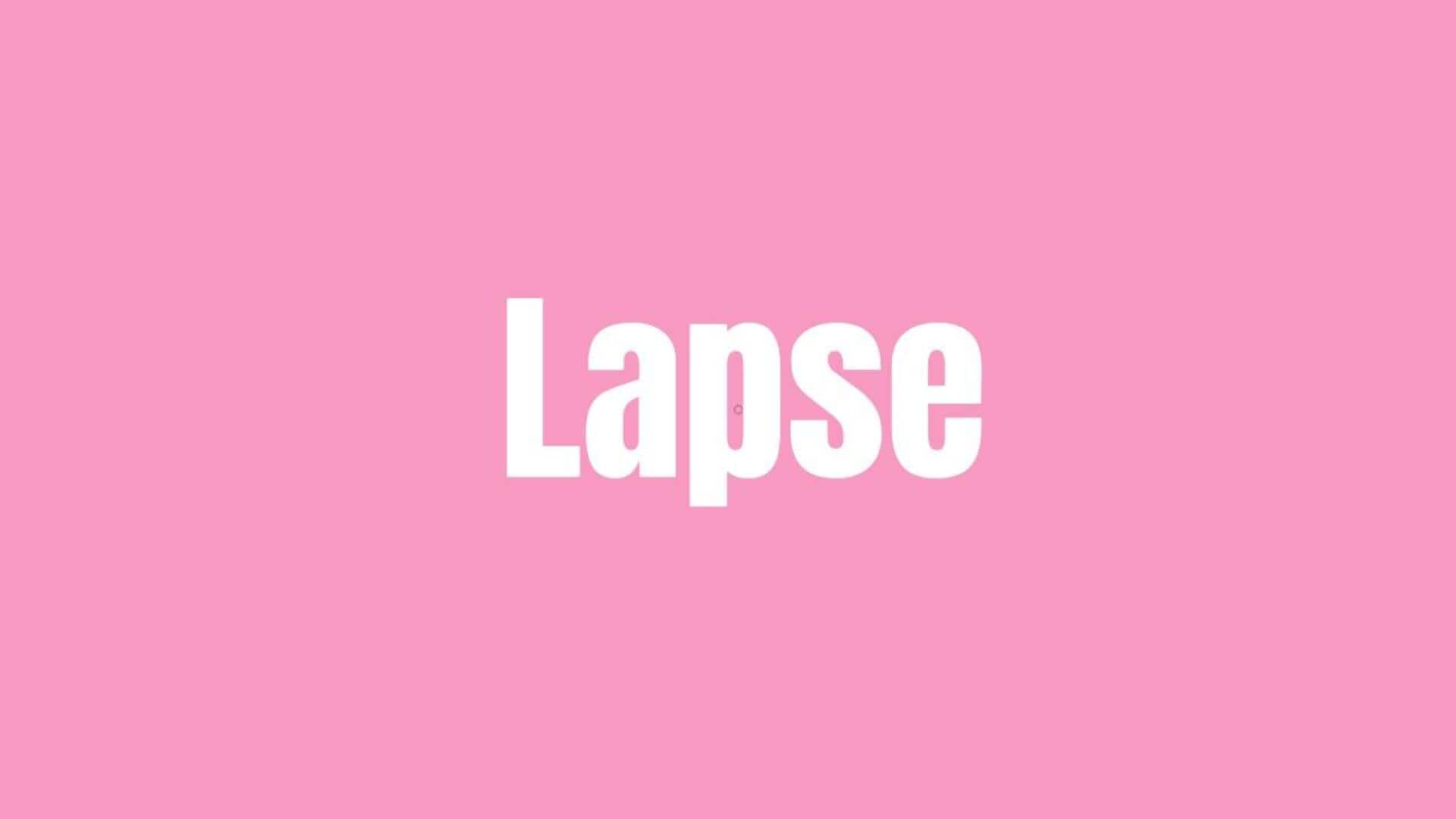 Word of the Day: Lapse