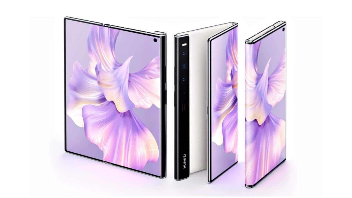 Huawei's latest foldable smartphone comes with outdated Snapdragon 888 chipset