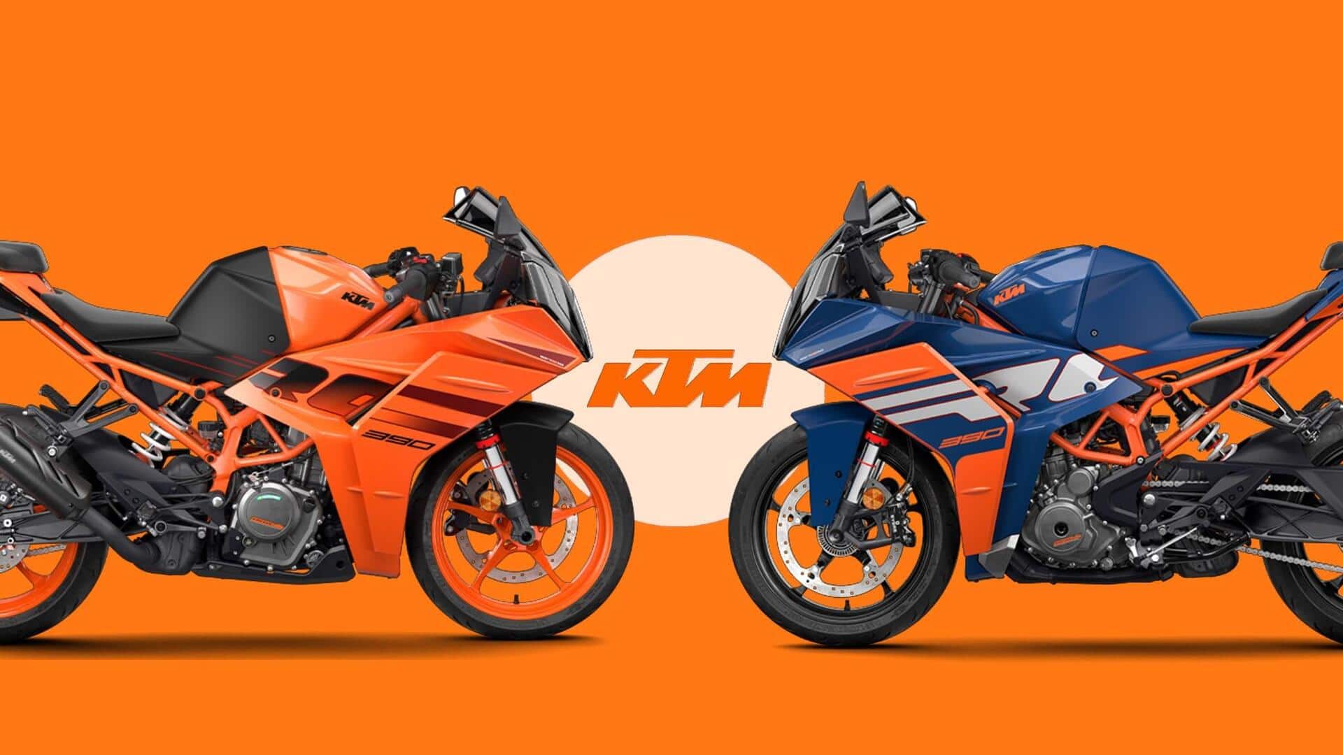 2024 KTM RC 390 breaks cover: Check what's new