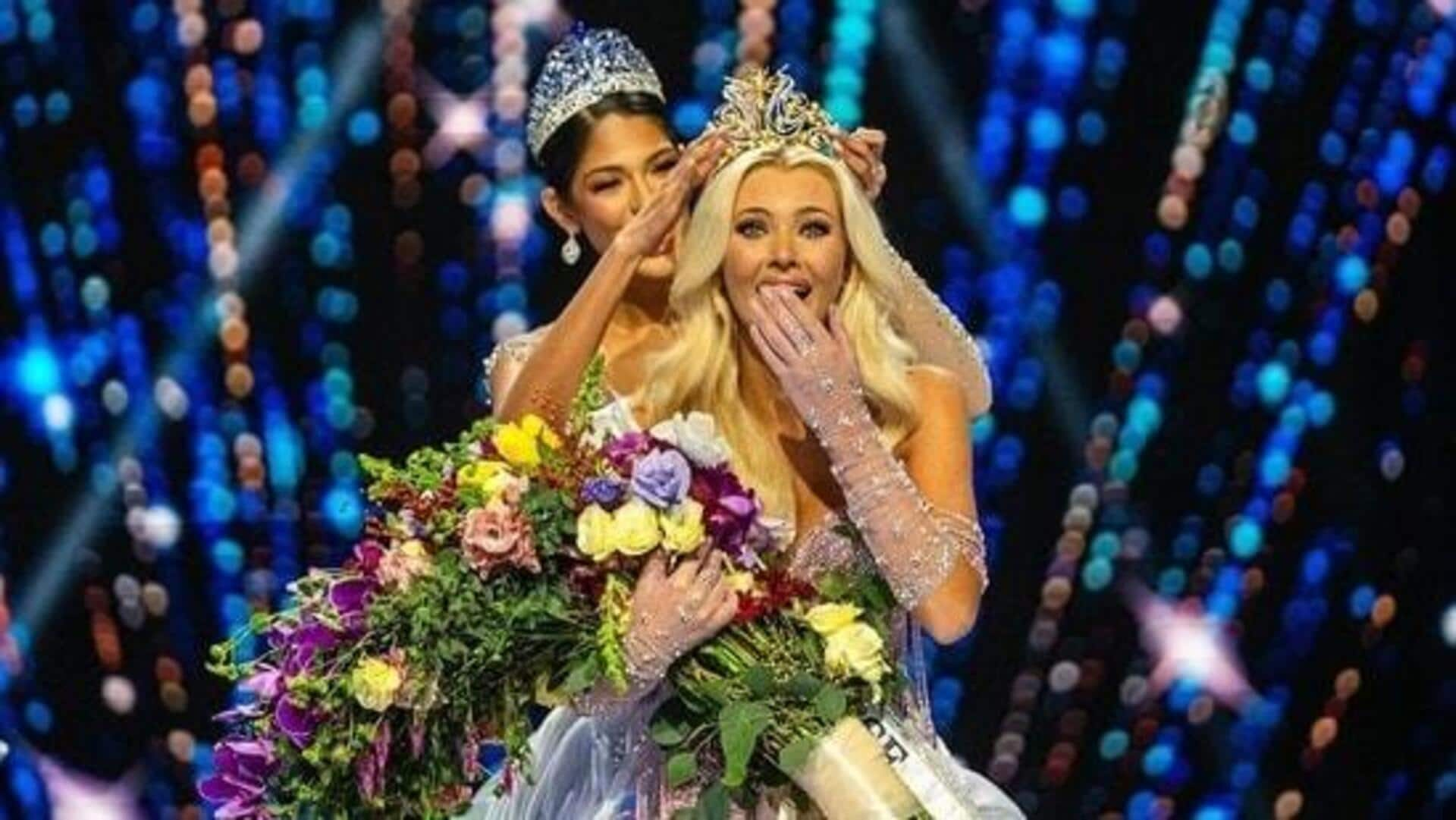 Denmark's Victoria Kjaer Theilvig crowned Miss Universe 2024