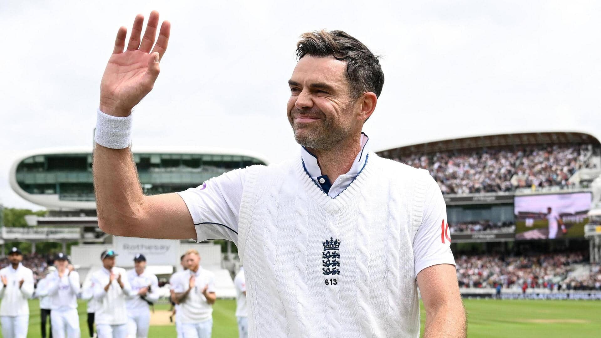 Former England pacer James Anderson receives knighthood: Details here